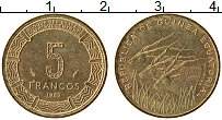Продать Монеты Экваториальная Гвинея 5 франков 1985 Медно-никель