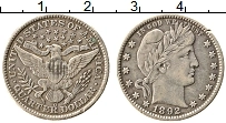 Продать Монеты США 1/4 доллара 1900 Серебро
