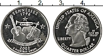 Продать Монеты США 1/4 доллара 2002 Серебро
