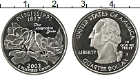Продать Монеты США 1/4 доллара 2002 Серебро