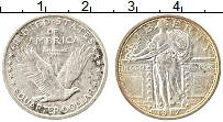 Продать Монеты США 1/4 доллара 1917 Серебро