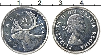 Продать Монеты Канада 25 центов 1964 Серебро