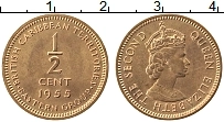 Продать Монеты Карибы 1/2 цента 1955 Медь