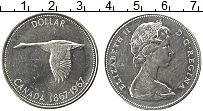 Продать Монеты Канада 1 доллар 1967 Серебро