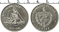 Продать Монеты Куба 1 песо 1987 Медно-никель