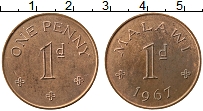 Продать Монеты Малави 1 пенни 1968 Бронза