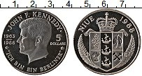 Продать Монеты Ниуэ 5 долларов 1988 Медно-никель