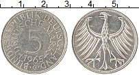 Продать Монеты ФРГ 5 марок 1965 Серебро