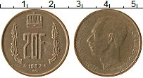 Продать Монеты Люксембург 20 франков 1982 Бронза