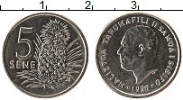 Продать Монеты Самоа 5 Сене 1996 Медно-никель