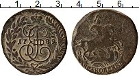 Продать Монеты 1762 – 1796 Екатерина II 2 копейки 1789 Медь