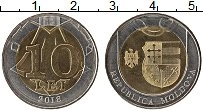 Продать Монеты Молдавия 10 лей 2018 Биметалл