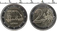 Продать Монеты Латвия 2 евро 2016 Биметалл