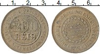 Продать Монеты Бразилия 200 рейс 1889 Медно-никель