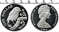 Продать Монеты Новая Зеландия 1 доллар 1984 Серебро
