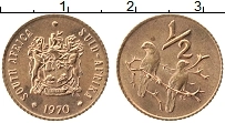 Продать Монеты ЮАР 1/2 цента 1977 Бронза
