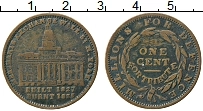 Продать Монеты США 1 цент 1835 Медь