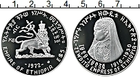 Продать Монеты Эфиопия 5 долларов 1972 Серебро