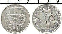 Продать Монеты Португалия 10 эскудо 1932 Серебро