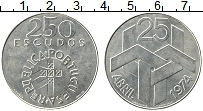 Продать Монеты Португалия 250 эскудо 1974 Серебро