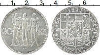 Продать Монеты Чехословакия 20 крон 1933 Серебро