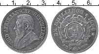 Продать Монеты ЮАР 2 1/2 шиллинга 1893 Серебро