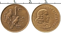 Продать Монеты ЮАР 1 цент 1967 Медь