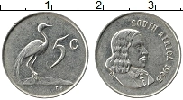 Продать Монеты ЮАР 5 центов 1965 Медно-никель