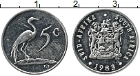 Продать Монеты ЮАР 5 центов 1983 Медно-никель