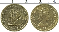 Продать Монеты Карибы 5 центов 1955 Латунь