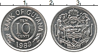 Продать Монеты Гайана 10 центов 1992 Медно-никель