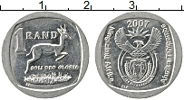 Продать Монеты ЮАР 1 ранд 2007 Медно-никель