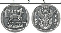 Продать Монеты ЮАР 1 ранд 2002 Медно-никель