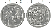 Продать Монеты ЮАР 2 ранда 1995 Медно-никель