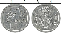 Продать Монеты ЮАР 2 ранда 2001 Медно-никель