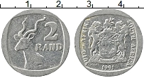 Продать Монеты ЮАР 2 ранда 1991 Медно-никель