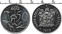 Продать Монеты ЮАР 50 центов 1973 Медно-никель