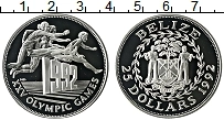 Продать Монеты Белиз 25 долларов 1992 Серебро