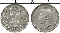 Продать Монеты Великобритания 4 пенса 1937 Серебро