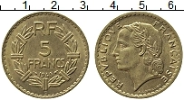 Продать Монеты Франция 5 франков 1946 Медь