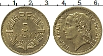 Продать Монеты Франция 5 франков 1946 Бронза