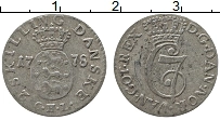 Продать Монеты Дания 2 скиллинга 1781 Серебро