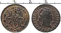 Продать Монеты Испания 2 мараведи 1829 Медь