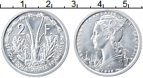 Продать Монеты Французская Экваториальная Африка 2 франка 1948 Алюминий
