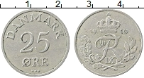 Продать Монеты Дания 25 эре 1965 Медно-никель