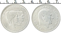 Продать Монеты Дания 10 крон 1967 Серебро