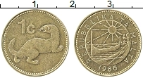Продать Монеты Мальта 1 цент 1986 Латунь