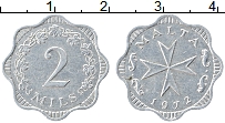Продать Монеты Мальта 2 милса 1972 Алюминий
