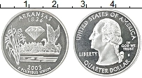 Продать Монеты США 1/4 доллара 2003 Серебро