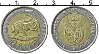 Продать Монеты ЮАР 5 ранд 2004 Биметалл